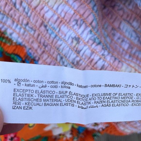 NWOT Zara Puffy Sleeve Top - Picture 7 of 7